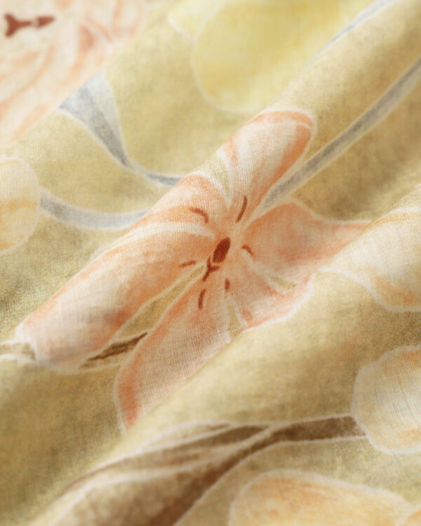 Yellow Floral Button Chelsea Shirt - Image 3
